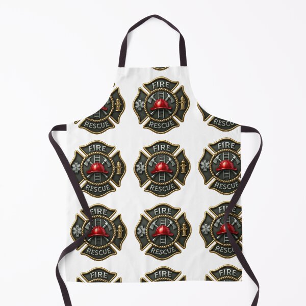 Item preview, Fire Rescue Maltese Cross Firefighter First Responder Logo designed and sold by gemneye.