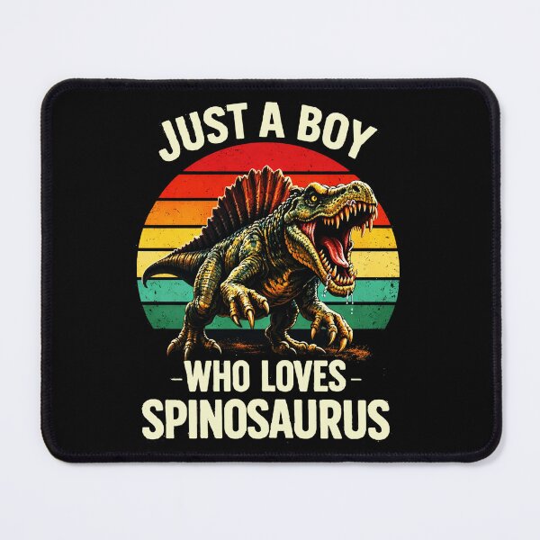 Item preview, Just A Boy Who Loves Spinosaurus designed and sold by CallDesign.