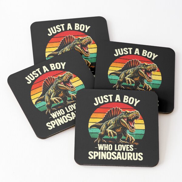 Item preview, Just A Boy Who Loves Spinosaurus designed and sold by CallDesign.