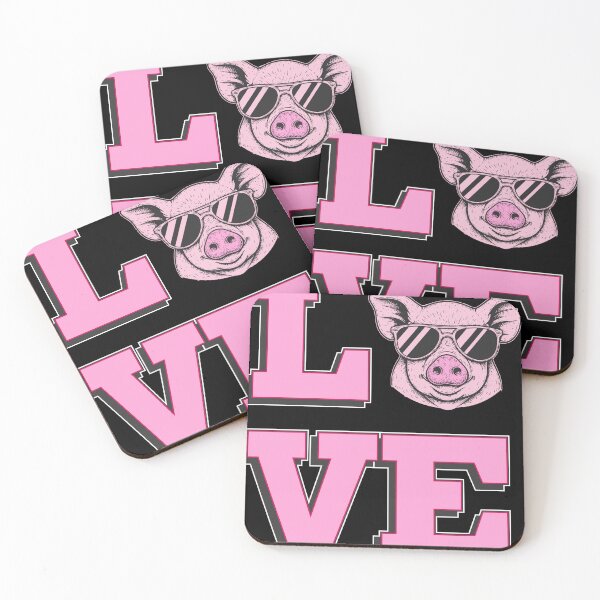 Item preview, Pig Lover, Cool Pig with Sunglasses designed and sold by ColorWheelDsign.