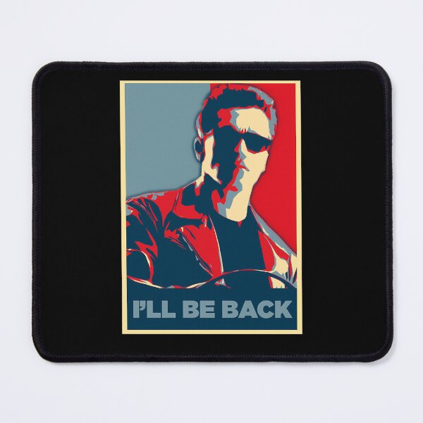 Item preview, "I'LL BE BACK" Poster designed and sold by g4br1el.