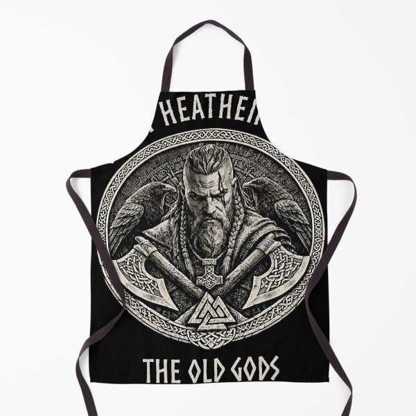 Item preview, Great Heathen Army The Old Gods Viking Warrior Norse Mythology Pagan Design designed and sold by Freki & Geri.