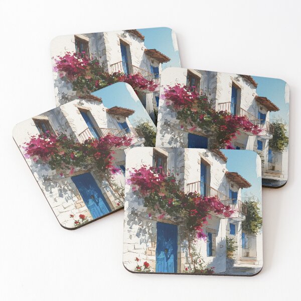 Item preview, Mediterranean Blue Door designed and sold by nemfisart.
