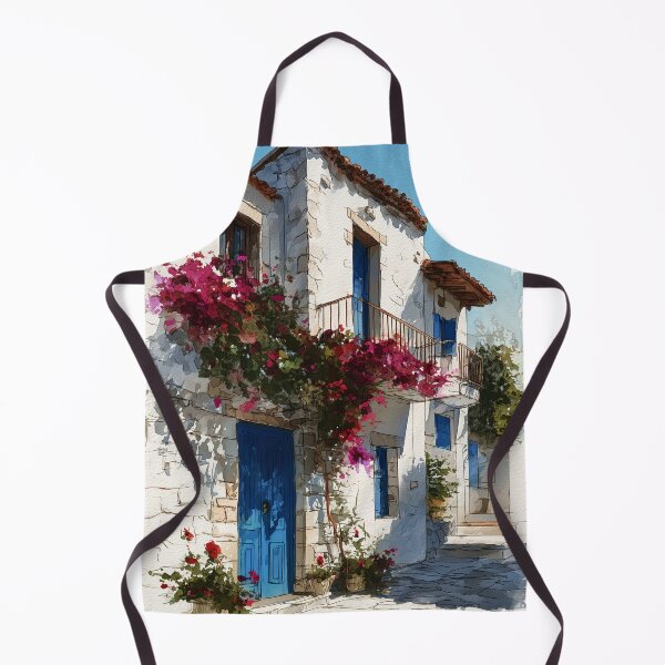 Item preview, Mediterranean Blue Door designed and sold by nemfisart.