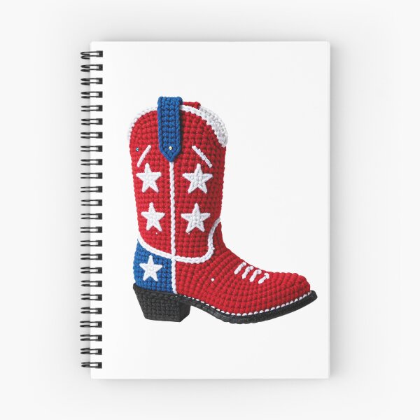 Item preview, Faux Yarn Crochet Western Cowboy USA 1776-2026, USA 250th, 14th of July, Independence Day, semiquincentennial designed and sold by Adadita.