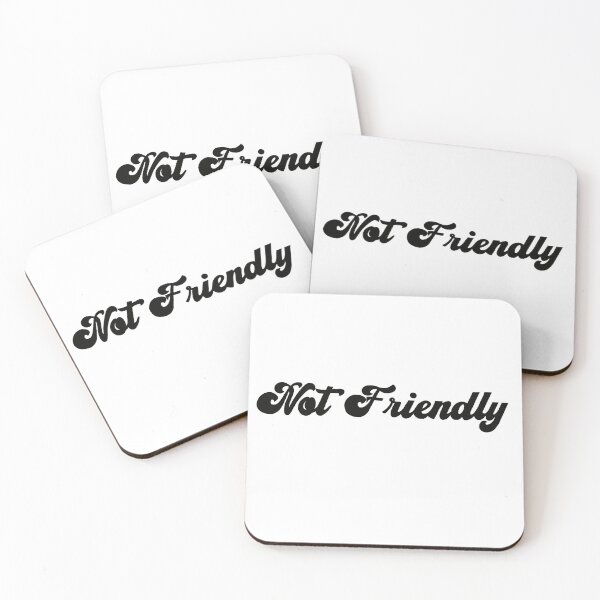 Item preview, Not Friendly designed and sold by K-lyArt.