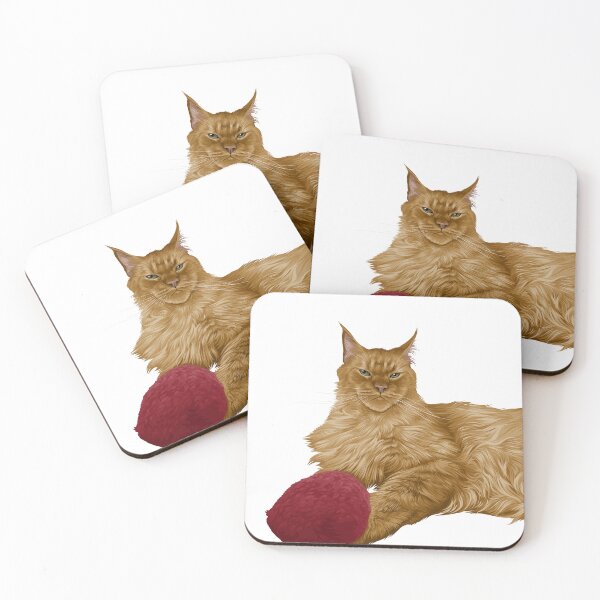 Item preview, Maine Coon Energy designed and sold by ManekiNekoCatRescue.