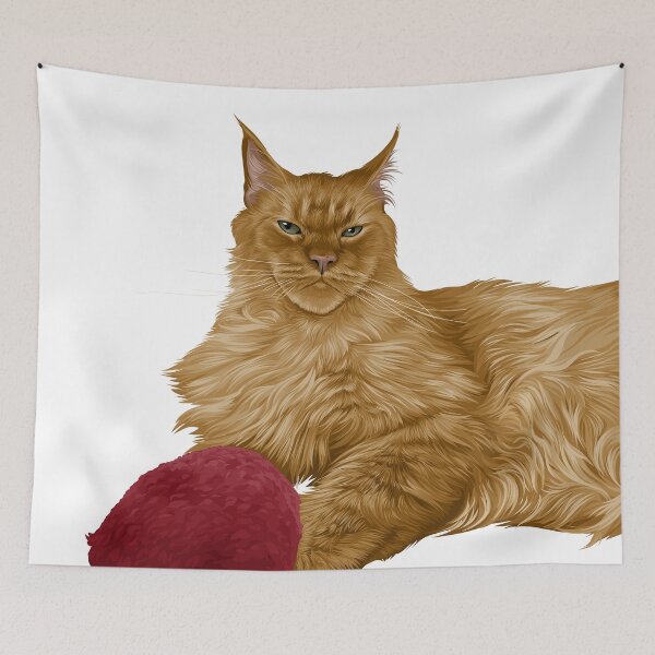 Item preview, Maine Coon Energy designed and sold by ManekiNekoCatRescue.