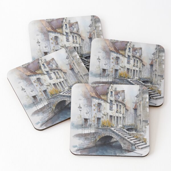 Item preview, Old Town Canal Bridge designed and sold by nemfisart.