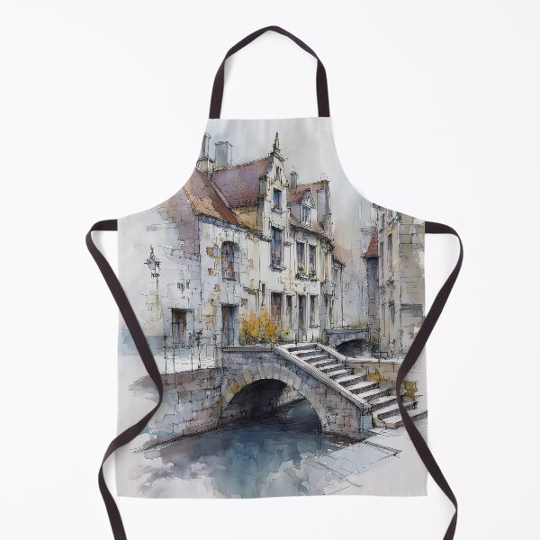Item preview, Old Town Canal Bridge designed and sold by nemfisart.