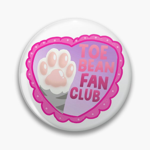 Item preview, Toe Bean Fan Club designed and sold by ManekiNekoCatRescue.