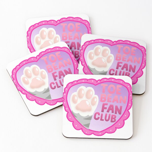 Item preview, Toe Bean Fan Club designed and sold by ManekiNekoCatRescue.