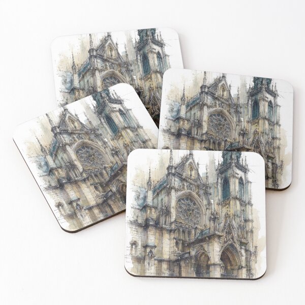Item preview, Charming European Street designed and sold by nemfisart.