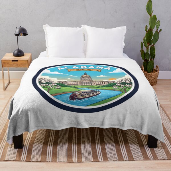 Item preview, Alabama State Sticker - Vintage Emblem "The Heart of Dixie" designed and sold by Naau.us.