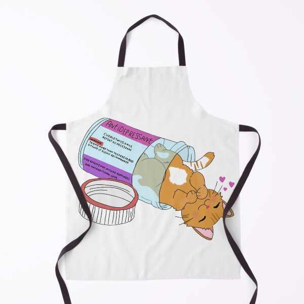 Item preview, Antidepressant Cats designed and sold by ManekiNekoCatRescue.