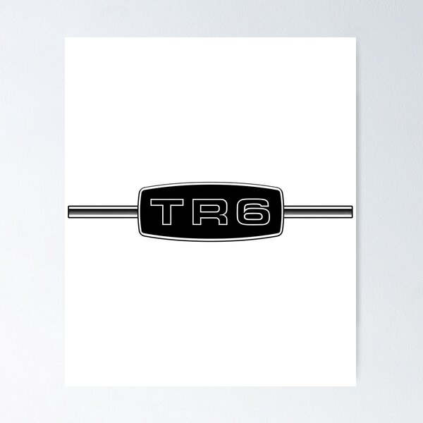 Item preview, Triumph Tr6 Badge Logo With Cross-Bar designed and sold by Loncil.