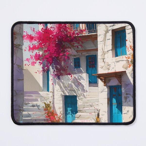 Item preview, Mediterranean Stairway designed and sold by nemfisart.