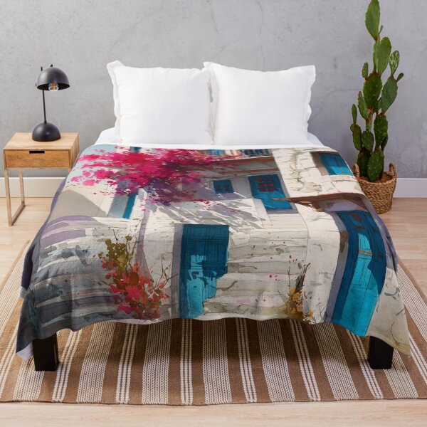 Item preview, Mediterranean Stairway designed and sold by nemfisart.
