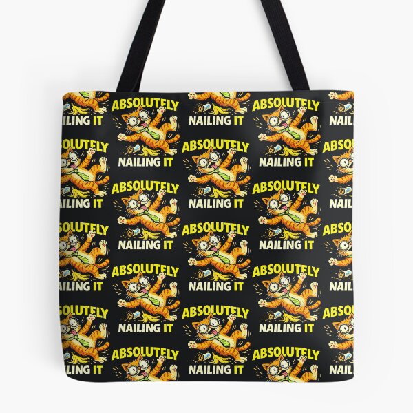 Item preview, Clumsy Cat – Funny Absolutely Nailing It Chaos designed and sold by Taans-Creation.