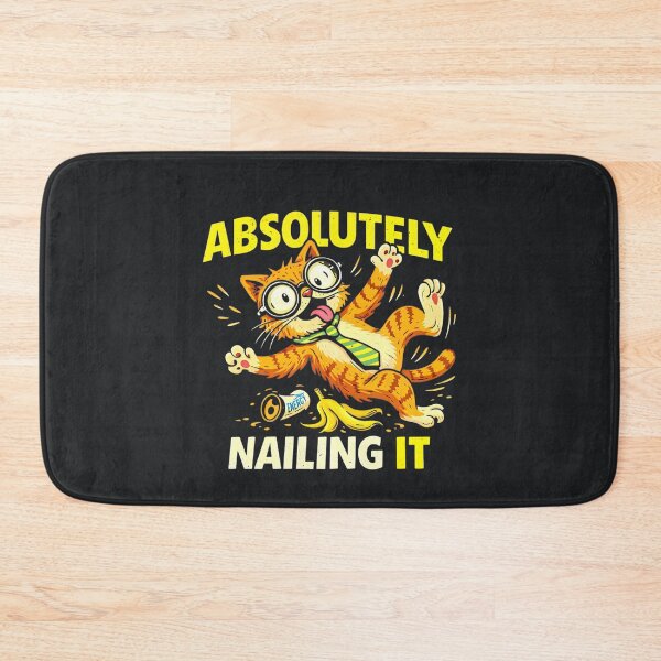 Item preview, Clumsy Cat – Funny Absolutely Nailing It Chaos designed and sold by Taans-Creation.