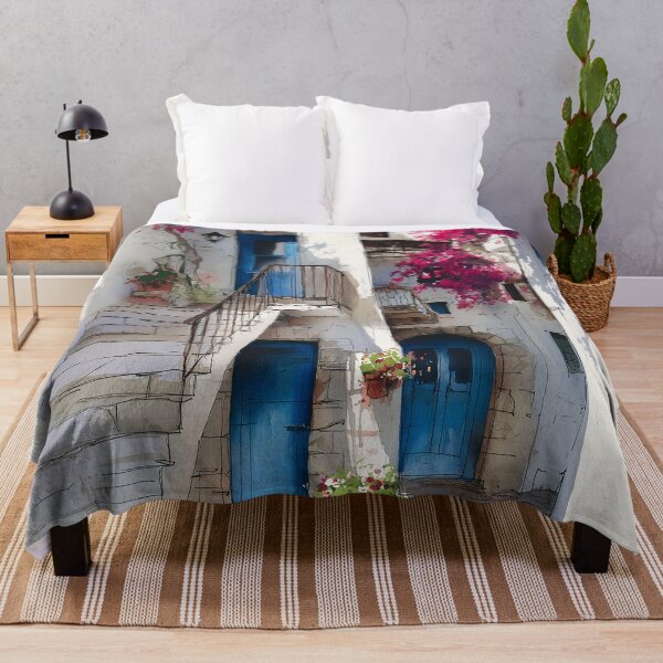 Item preview, Bougainvillea Alley designed and sold by nemfisart.