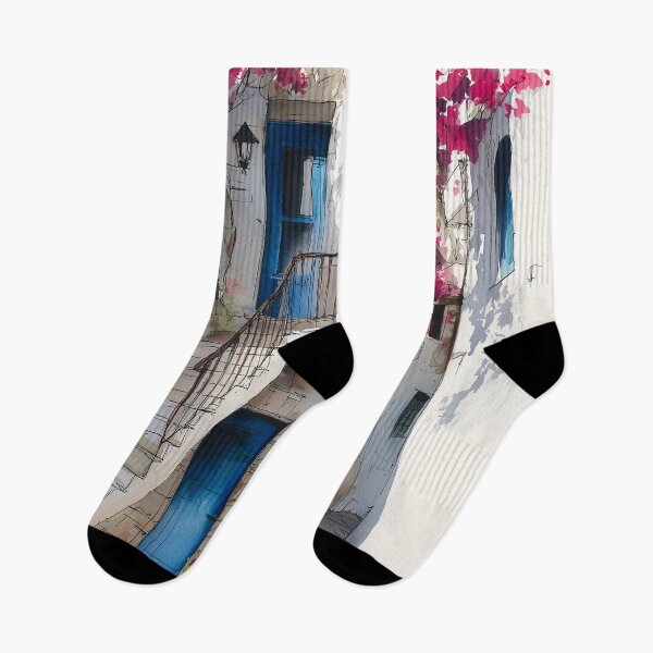 Item preview, Bougainvillea Alley designed and sold by nemfisart.