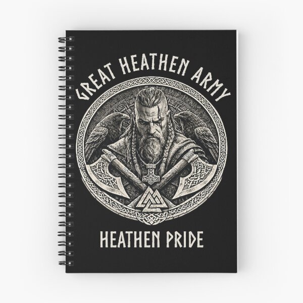 Item preview, Great Heathen Army Heathen Pride Viking Warrior Norse Pagan Design designed and sold by Freki & Geri.