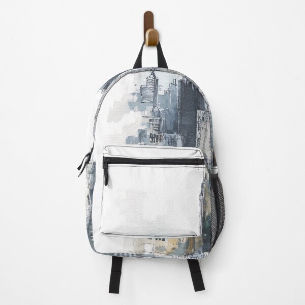 Item preview, Urban Skyline Watercolor designed and sold by nemfisart.