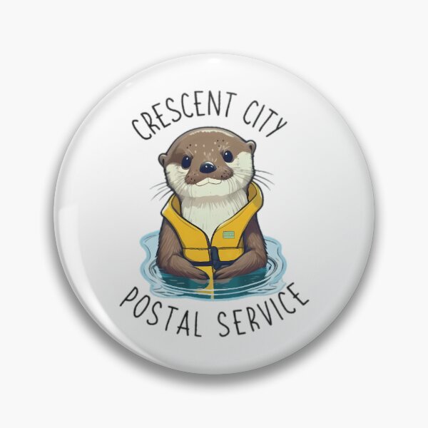 Item preview, Crescent City Postal Service Otter designed and sold by Mohanad Kiswany.