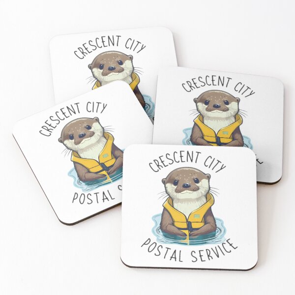 Item preview, Crescent City Postal Service Otter designed and sold by Mohanad Kiswany.