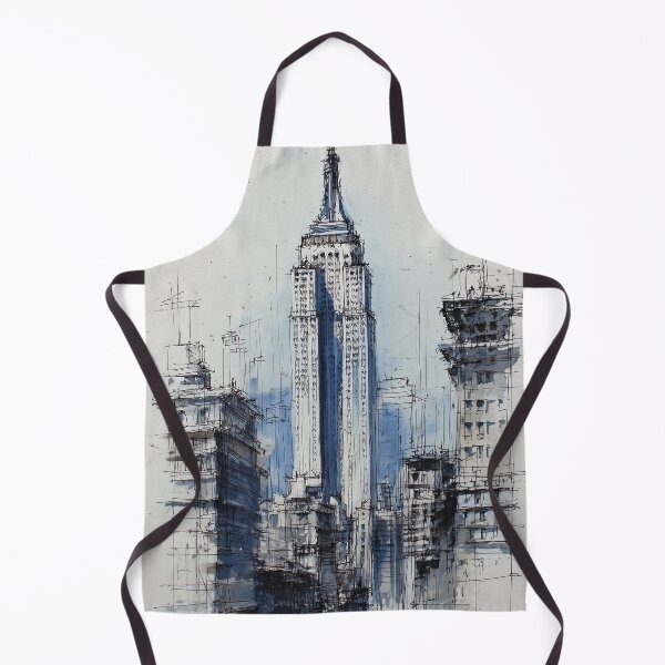 Item preview, Modern City Sketch designed and sold by nemfisart.