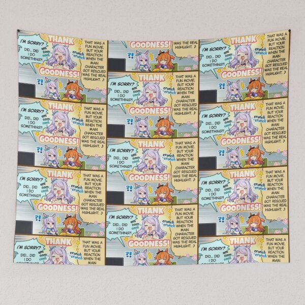 Item preview, Mejiro McQueen's Snapshot #2: Ritto Movie Night designed and sold by SNAPPJAWZ.
