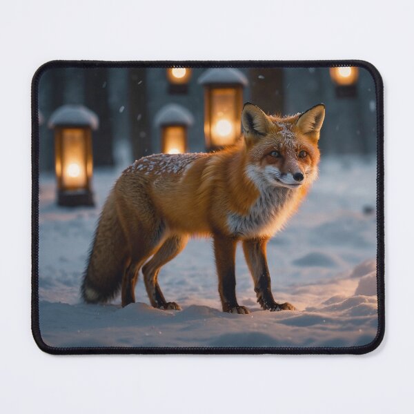 Item preview, Lanterns in the Quiet Snow designed and sold by adill72.