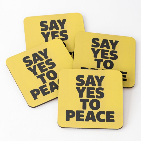Item preview, Say YES to PEACE designed and sold by Monocromo Shop.