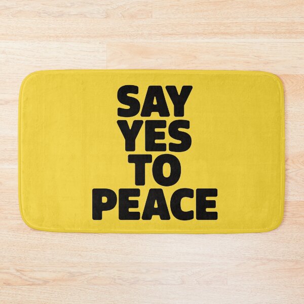 Item preview, Say YES to PEACE designed and sold by Monocromo Shop.