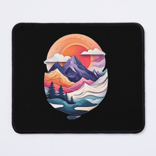 Item preview, Layered Geometric Landscape designed and sold by UrbanPrts.