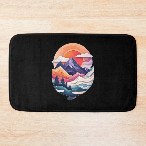 Item preview, Layered Geometric Landscape designed and sold by UrbanPrts.
