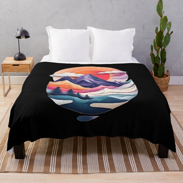 Item preview, Layered Geometric Landscape designed and sold by UrbanPrts.
