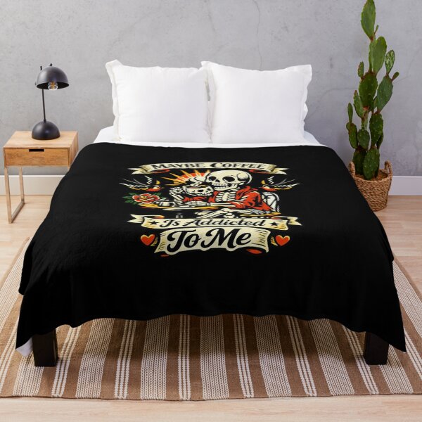 Item preview, Maybe coffee is addicted to me designed and sold by LuveraxArt.