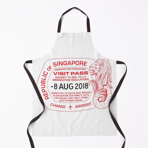 Item preview, Passport Stamp - Singapore designed and sold by travelwitheric.