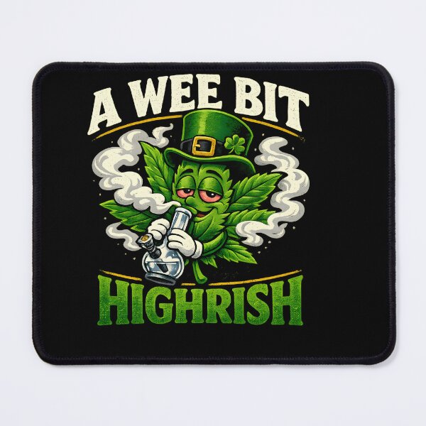 Item preview, A Wee Bit Highrish Leprechaun Leaf designed and sold by HUTEND.