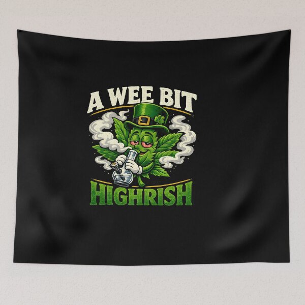 Item preview, A Wee Bit Highrish Leprechaun Leaf designed and sold by HUTEND.