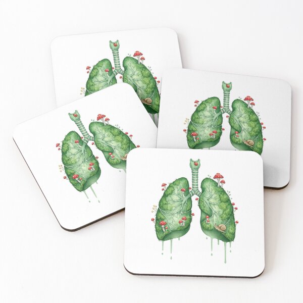 Item preview, Lungs of the Forest – Surrealist Art of Nature and Life designed and sold by HeyHas.