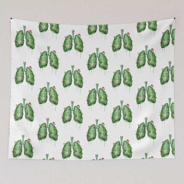 Item preview, Lungs of the Forest – Surrealist Art of Nature and Life designed and sold by HeyHas.