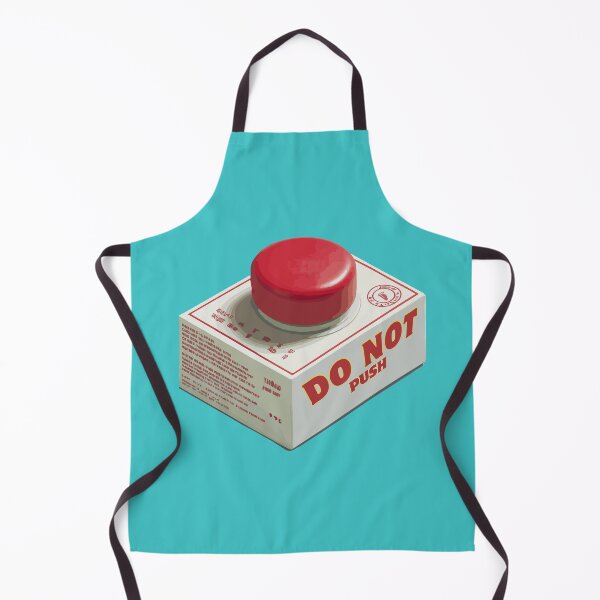 Item preview, Do Not Push Button designed and sold by Soft Mayhem Studio.