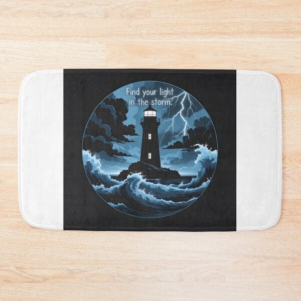 Item preview, Lighthouse in the Storm – Find Your Light  designed and sold by Everdreeam.