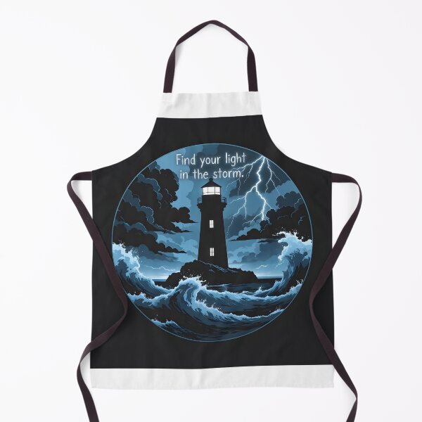 Item preview, Lighthouse in the Storm – Find Your Light designed and sold by Everdreeam.