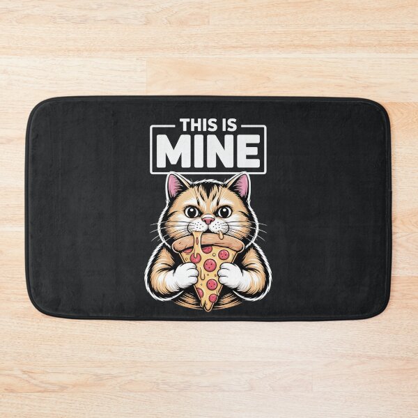 Item preview, Pizza Cat – Funny This Is Mine Hungry Kitty designed and sold by Taans-Creation.