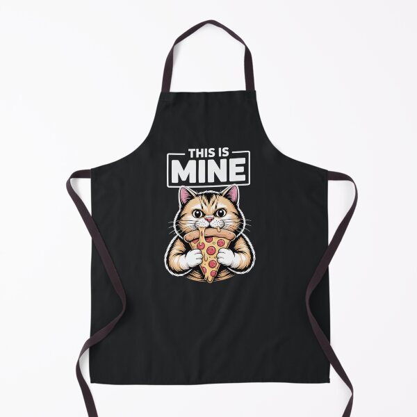 Item preview, Pizza Cat – Funny This Is Mine Hungry Kitty designed and sold by Taans-Creation.