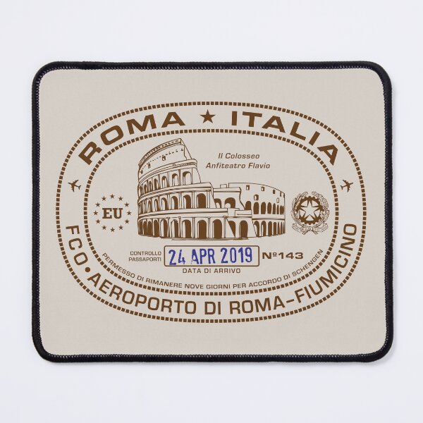 Item preview, Passport Stamp - Rome, Italy designed and sold by travelwitheric.